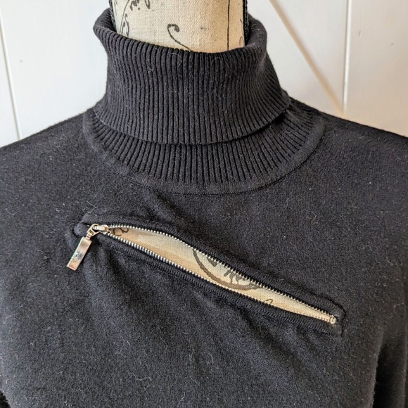 CACH’e Black turtleneck Sweater size Small - Picture 2 of 7